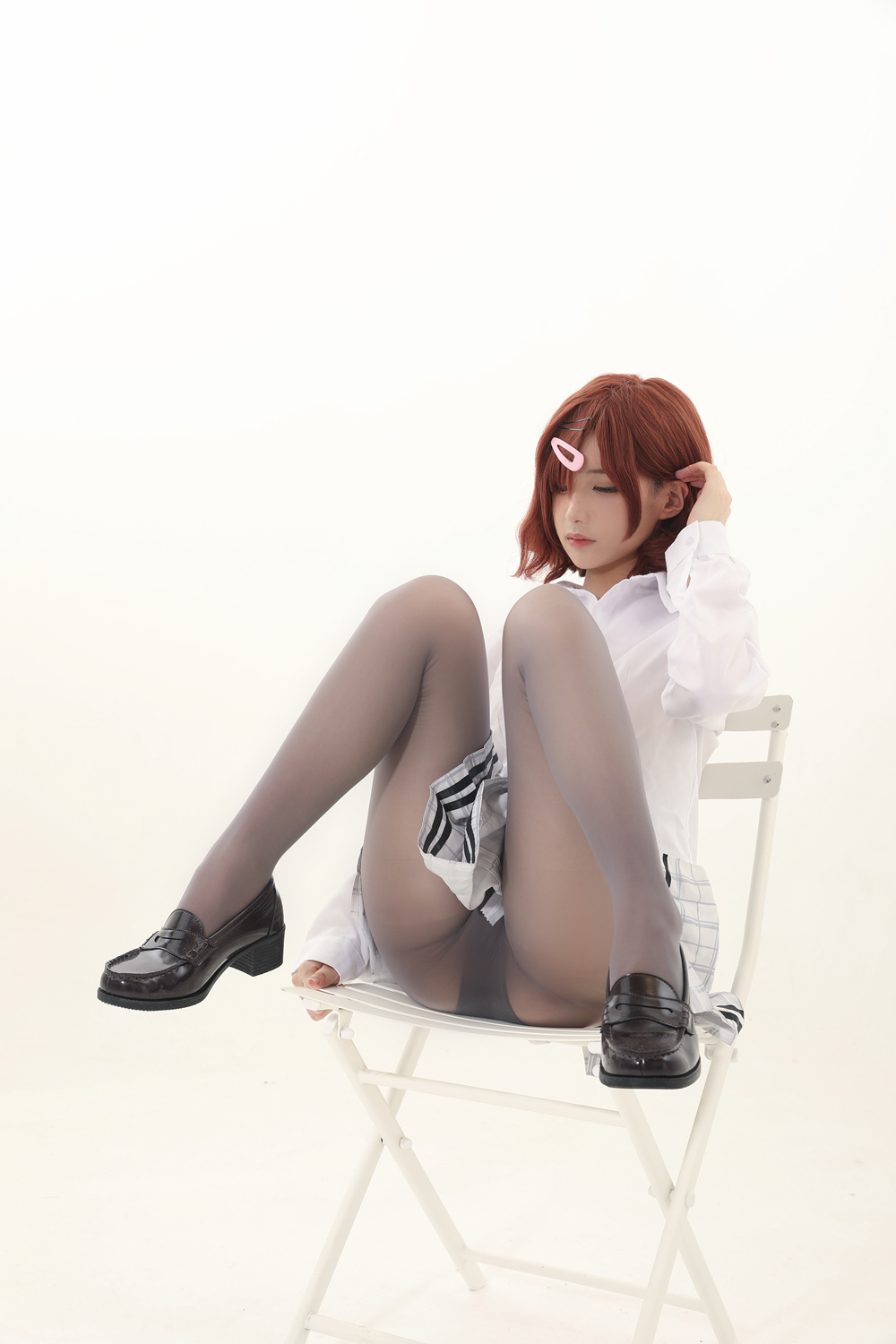 作品：幼愛youmeko NO.001 樋口円香cos灰丝预览图 2