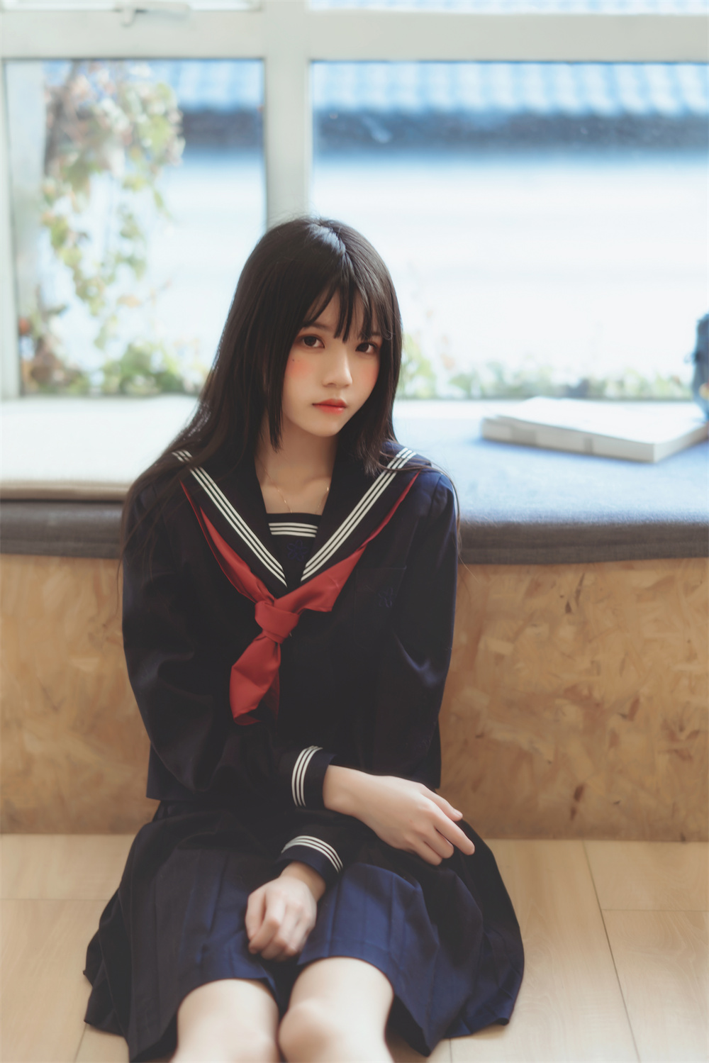 作品：桜桃喵 VOL.020 [50P] 黑色水手服预览图 2