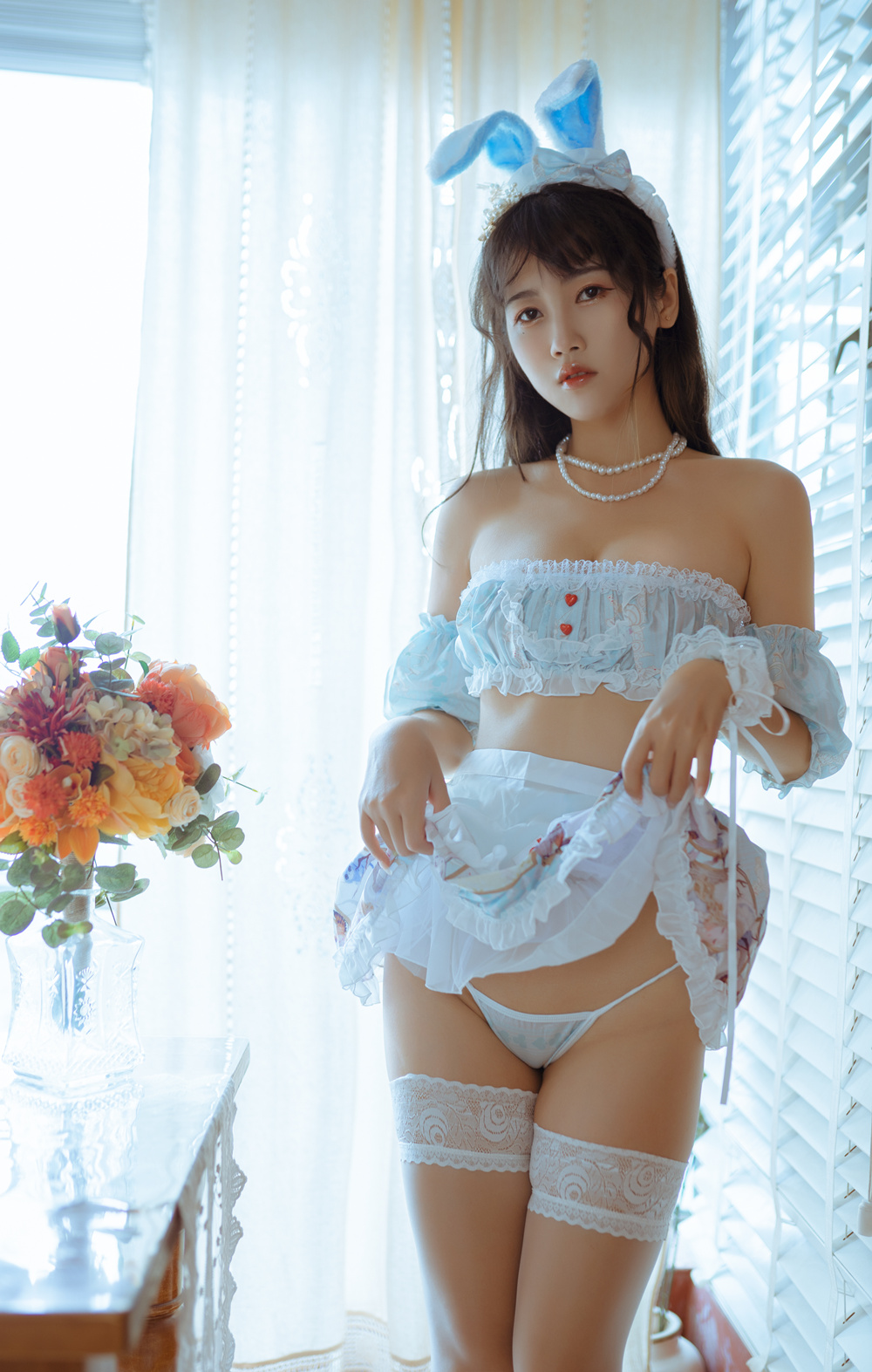 作品：不呆猫 NO.025 兔子女友预览图 2