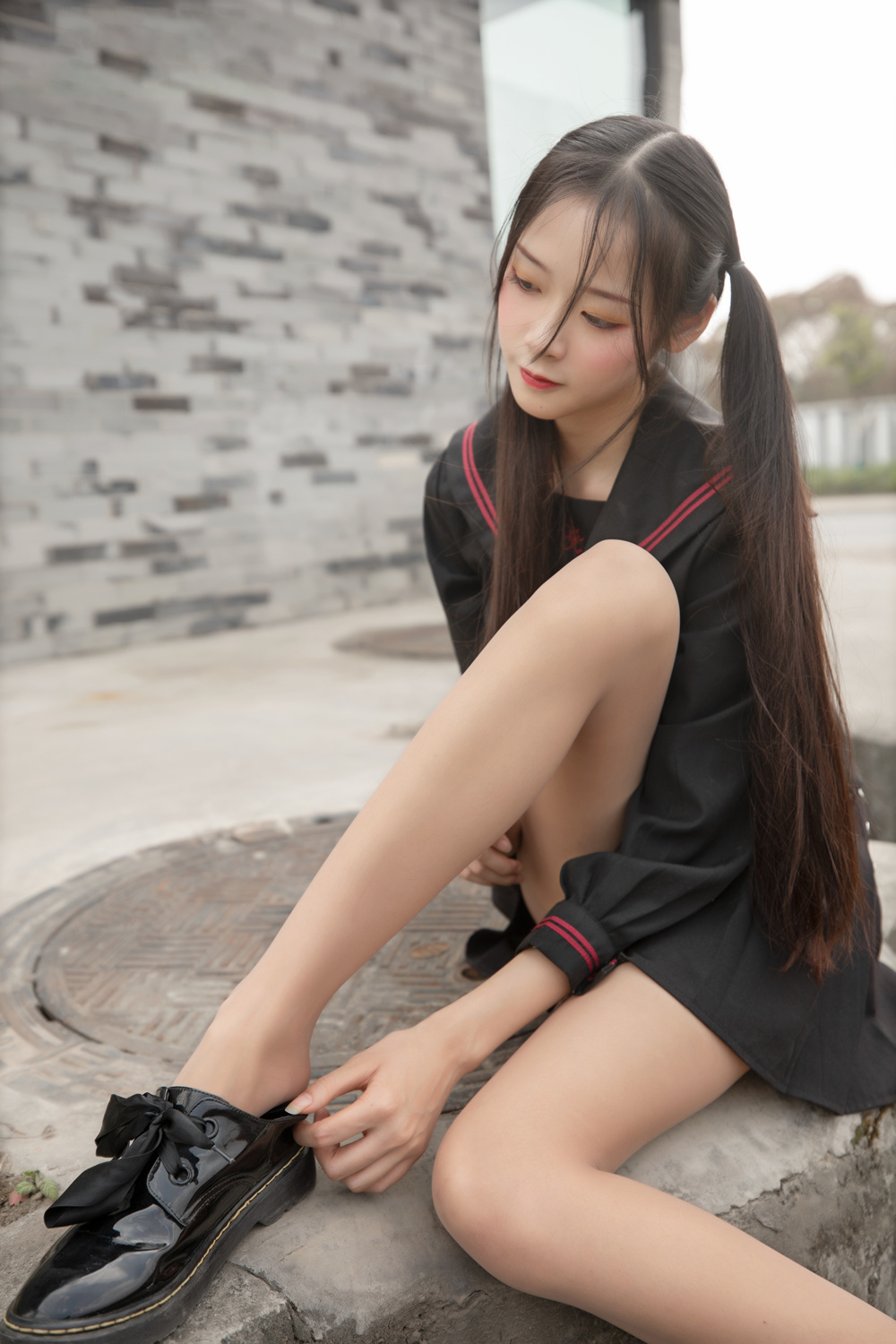 作品：梦丝女神 NO.106 诗琪《纤细的脚丫》预览图 3