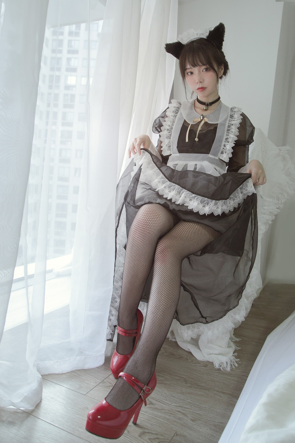 作品：Fushii_海堂 NO.001 女仆图包预览图 3
