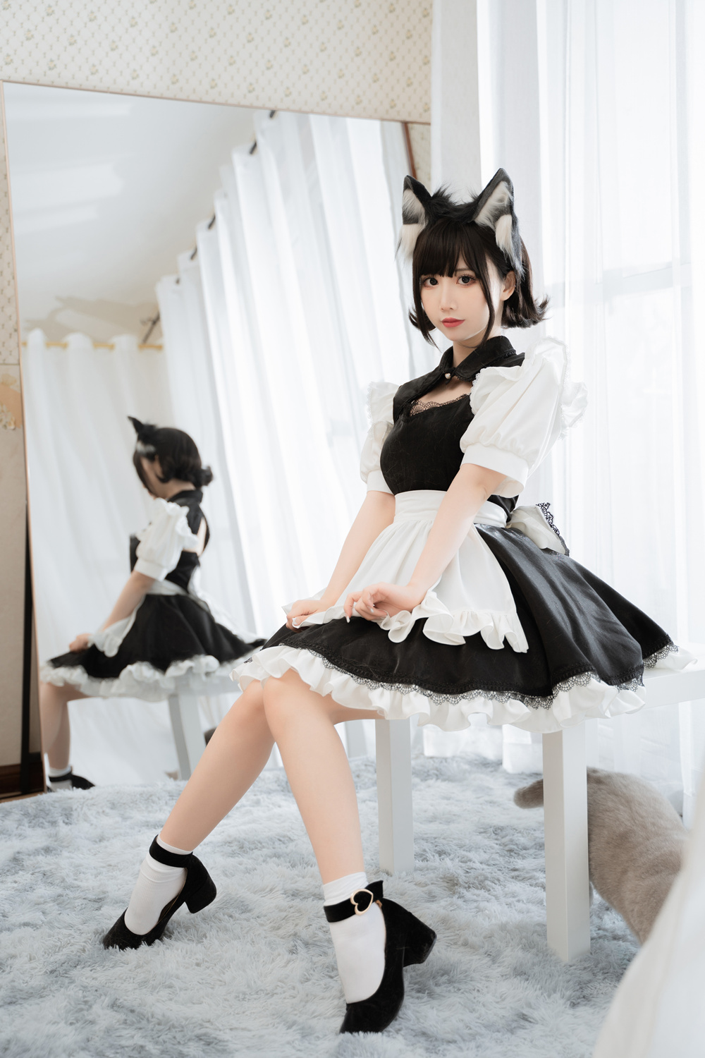 作品：面饼仙儿 开胸女仆预览图 2