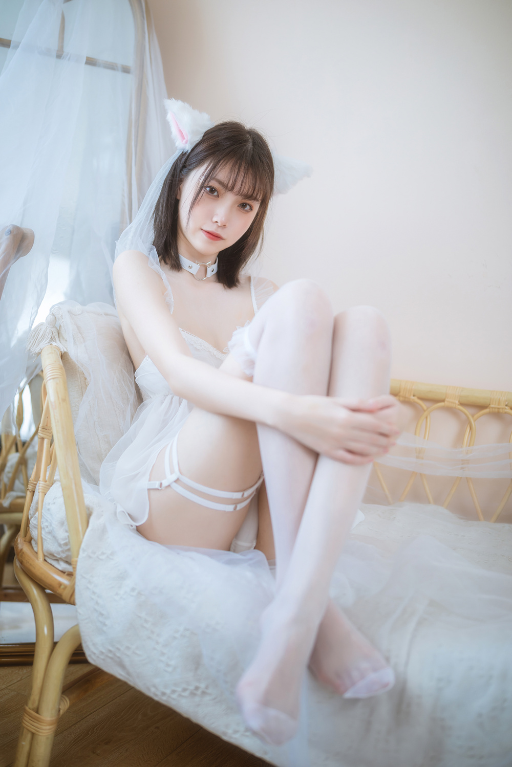 作品：许岚LAN NO.003 少女白色裙预览图 3