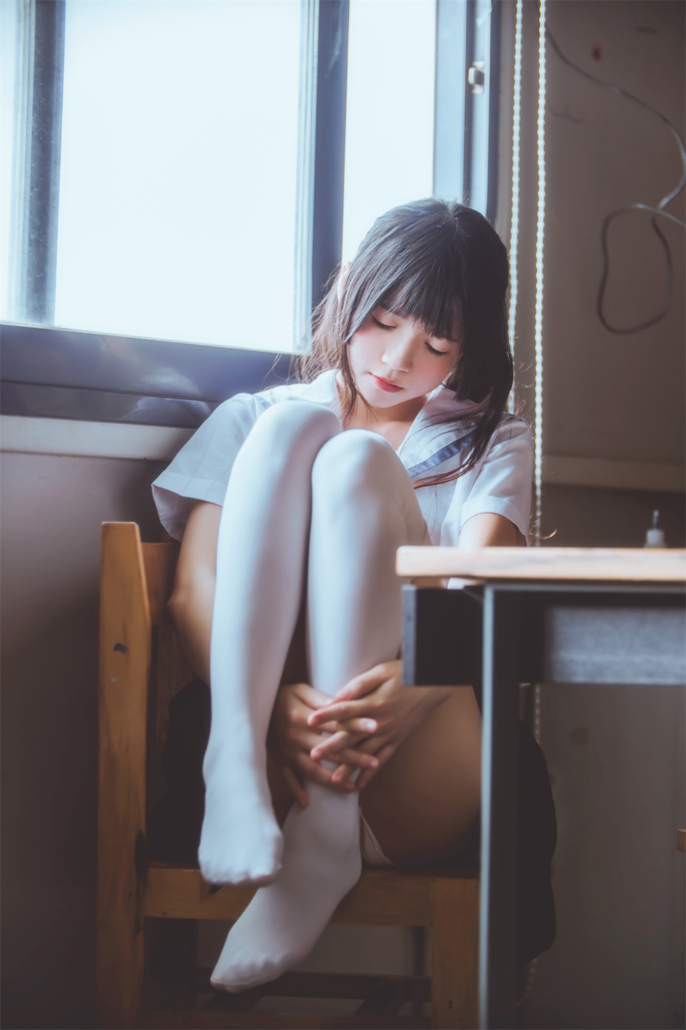作品：桜桃喵 VOL.004 [39P] 蓝白水手服预览图 3
