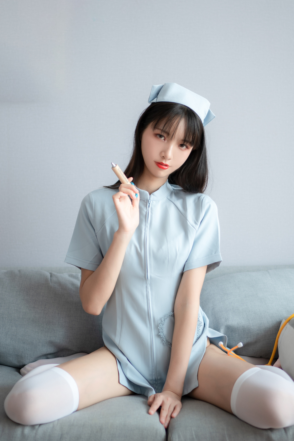 作品：西瓜少女 VOL.034 蓝色小护士［38P333M］预览图 2