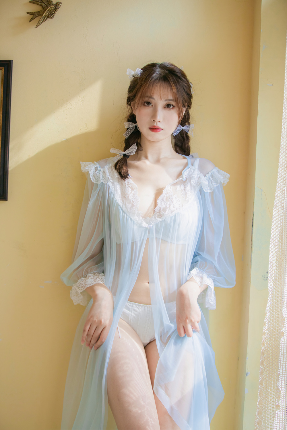作品：念雪 – 蓝纱衣预览图 3
