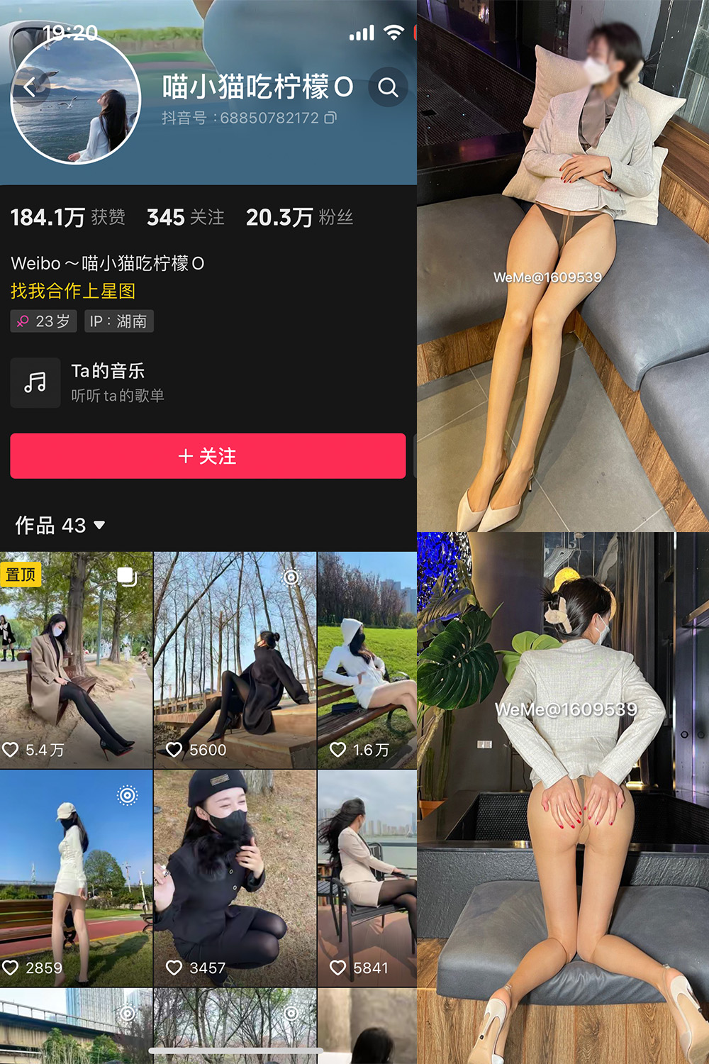 喵小猫吃柠檬 微密圈  NO.003期