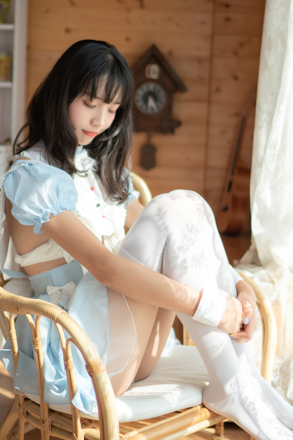 西瓜少女 VOL.019 蓝白女仆