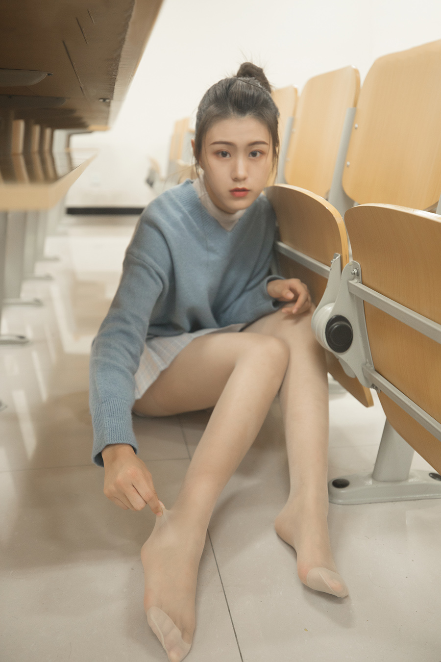 作品：梦丝女神 NO.084 林可儿 学院风女神预览图 2