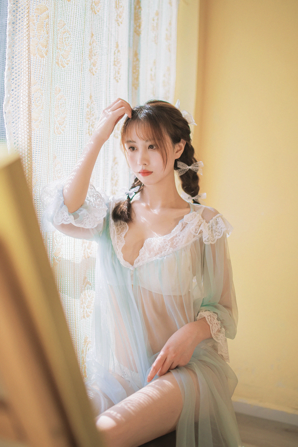念雪 – 蓝纱衣