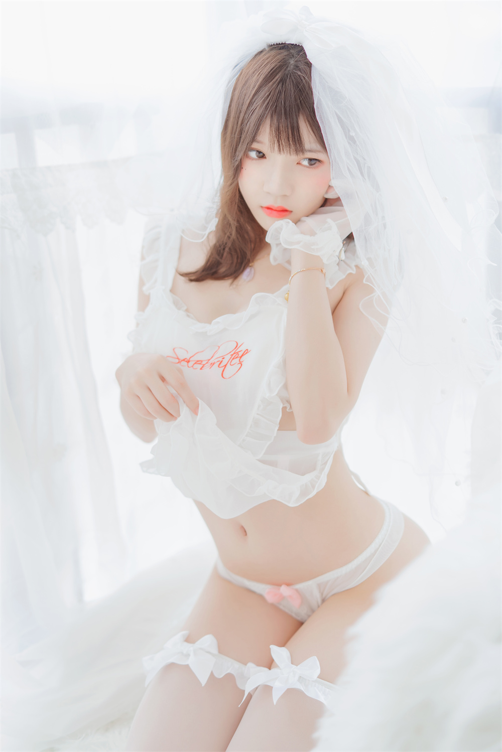 作品：桜桃喵 VOL.051 [33P] 轻纱预览图 3